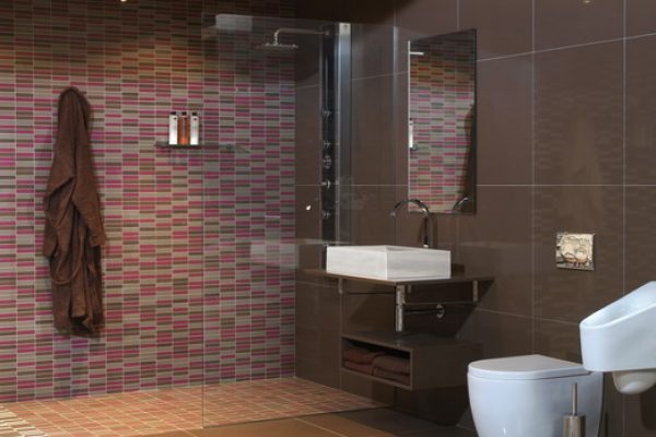 Encimera de Baño suspendida + Hueco visto