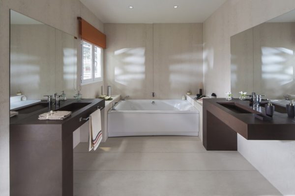 Encimera de Baño Suspendida